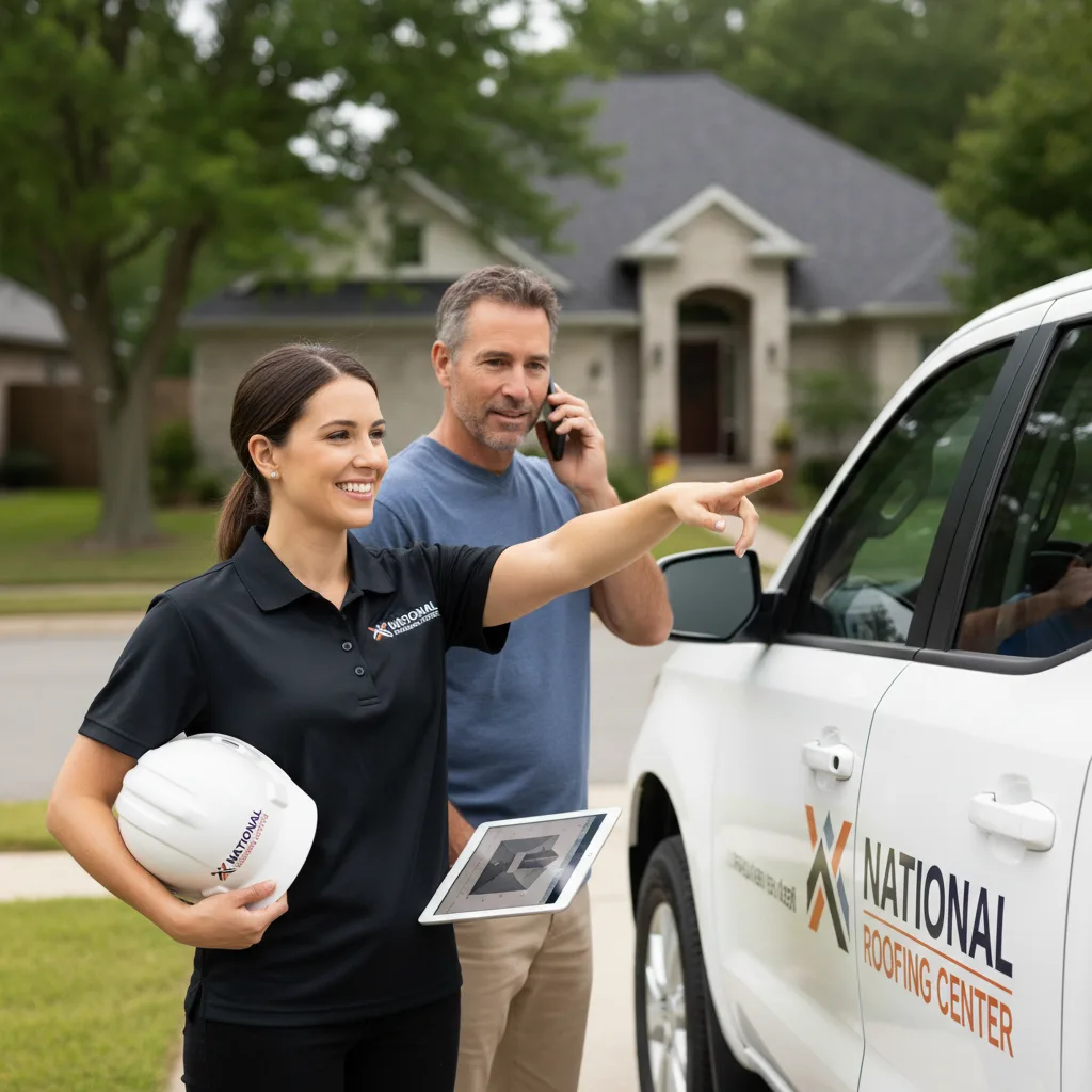 National Roofing Center customer support in Greenwich